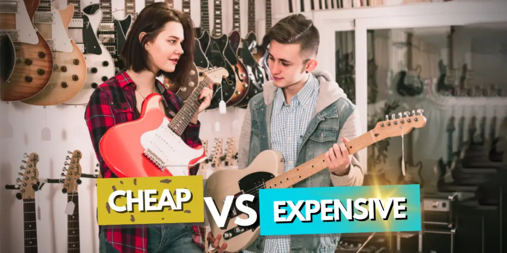 cheap expensive guitars difference 